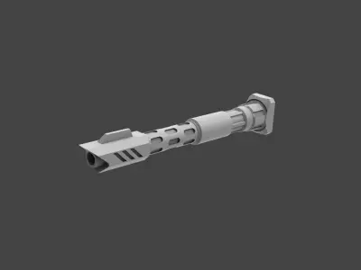 Armored Might MRHV - Slayer Turret and Weapons 3D print model
