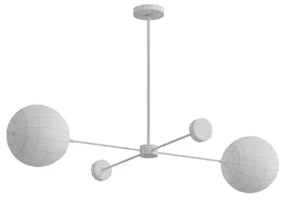 JANIS SUSPENSION LAMP by Laskasas 3D model purchase
