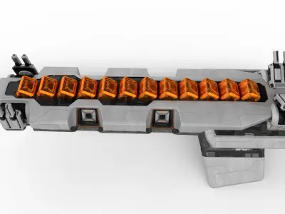 Spaceship Fighter - Source Files Attached 4K Textures