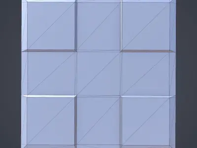 Sci-Fi Floor - Low Poly Free low-poly 3D model