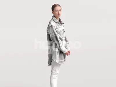 Humano 12 - Collection 2307 - CASUAL PEOPLE MIX -12 x 3D models  3D model