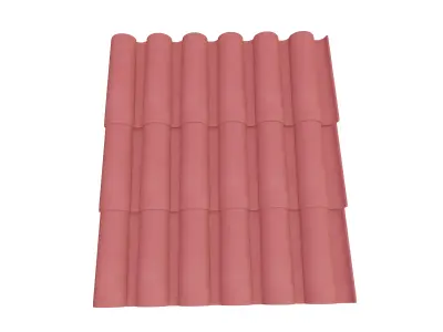 The Roof red 3D model
