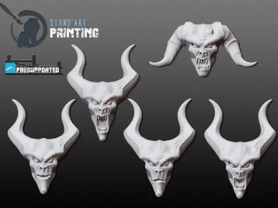 Troops of the Blood God Army 3D model