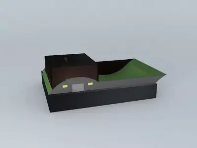 Sloppy House 1 3D model