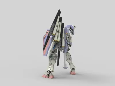 Gundam 00 Hyper Spirit 3D model