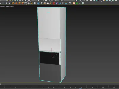 Fridge refrigerator 3D model