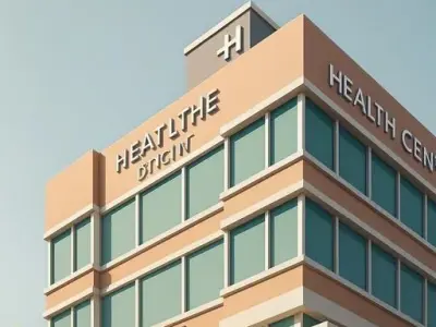  Health Center Building Low-poly 3D model