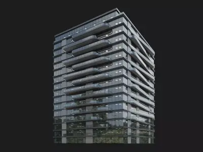 Vortex Tower 3D model