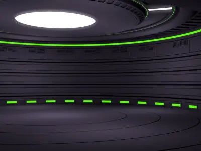 Sci Fi Room  3D model