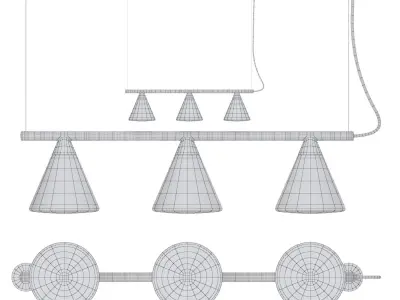 Pendant Light by AGO from Probe collection 3D model