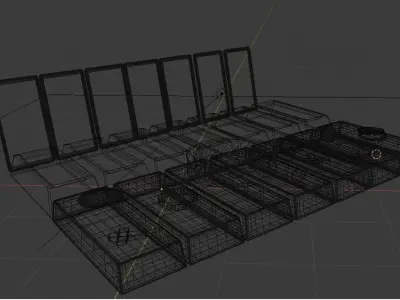 Percious Low-poly 3D model