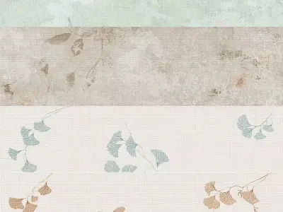 Botanical Watercolor Wallpaper Texture Pack  Texture