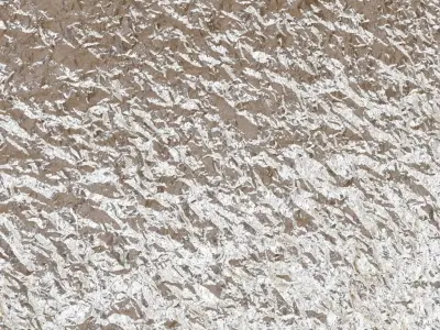 Silver Hammered Foil PBR Seamless Texture
