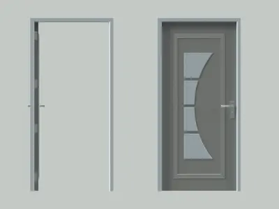 Door sets 13 3D model