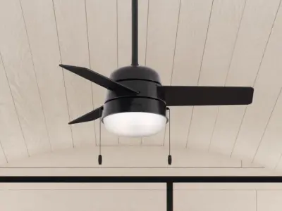 Aker Blade Standard Ceiling Fan 3D model