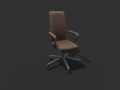 Scifi Monitors Dirty Props Low-poly 3D model