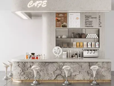 CAFE BAR NO39 A 3D model