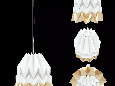 Orikomi lamp 3D model