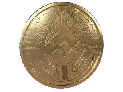Binance Coin v5 003 3D model