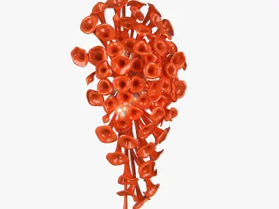 890051 Artglass Lightstar Sconce 3D model