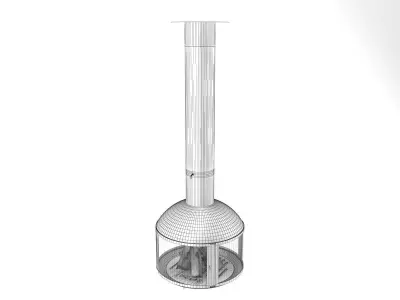 Agorafocus 850 Fireplace 3D model