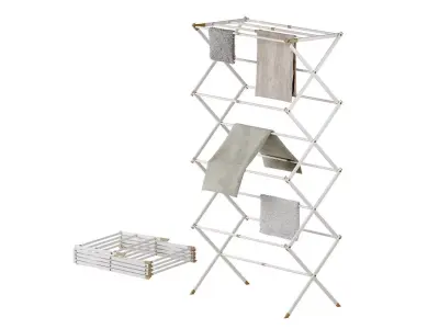 Clothes dryer folding floor-mounted 3D model