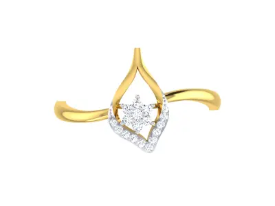 Women Ring  Render 3dm STL OBJ FBX Details 3D print model 282