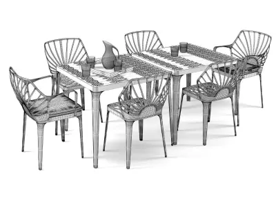 Outdoor Set 14 3D model