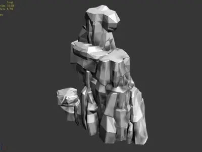 Qingyun Mountain - Mountain -01 3D model
