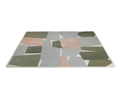 Boulder rug 3D model