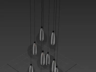 KUZCO Lighting Victoria MP3009 Pendant Light  3D model