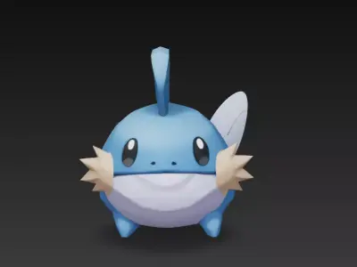 figura silly bola pokemon  3D print model