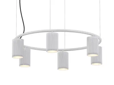 PLATFORM chinese lantern hanging from ceiling 3D model