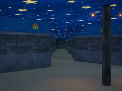 Squid Game Hide and Seek Map 3D model