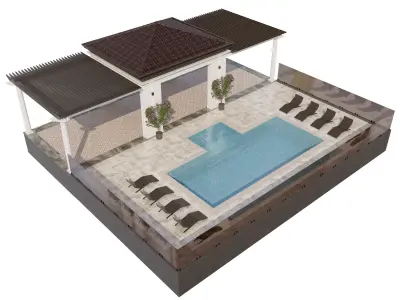 Swimming Pool 3D model