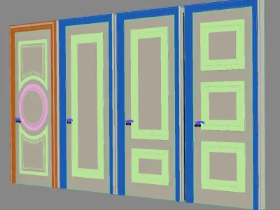 Door Union Valensia 3D model