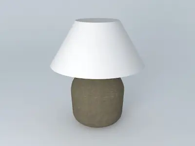 Old Pot Lamp 3D model