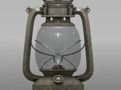 3D Models Oil Lantern 3D model