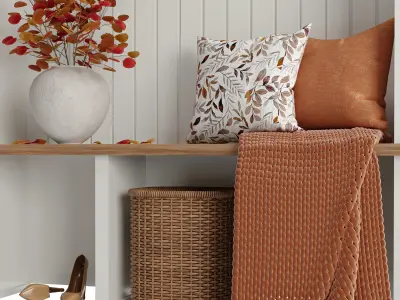 Hallway Furniture 03 3D model