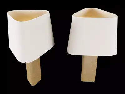 Pierre Culot Lamp  Low-poly 3D model