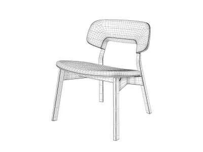 Nonoto Lounge Chair 3D model
