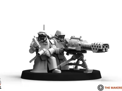 Universal Guard - Heavy Weapons Kit 3 3D print model