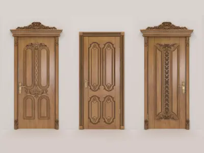 Classic Doors Collection 3D model