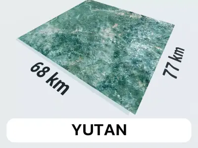 Yutan China City Landscape 3D Model 3D model