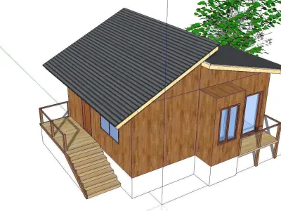 Creative Design-Holiday Cabin-074 3D model