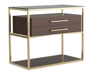 Chicago Table Lamp Low-poly 3D model