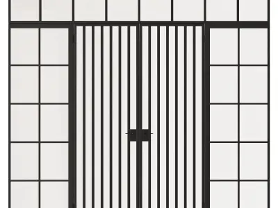  Hinged partition 3D model