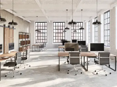 Coworking Office  3D model