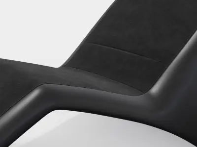  Swissolina - Lounge Chair BLACK 