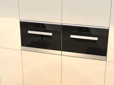 Kitchen Island Setup 3D model